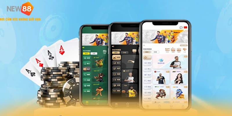 App New88 chứa kho game giải trí cùng hệ thống chức năng không thua kém bản web